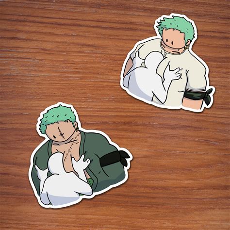 Zoro Moobs Meme Die Cut Sticker - Etsy Australia