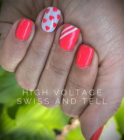 Jessica Altis On Instagram Such A Fun Summer Mani High Voltage