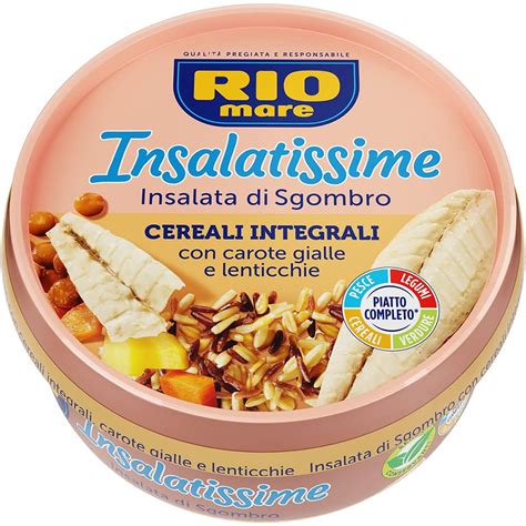 Rio Mare Insalata Di Sgombro Con Cereali Integrali G