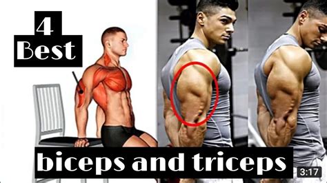 4 Best Exercise For Bigger Arms Biceps And Triceps Workout Youtube