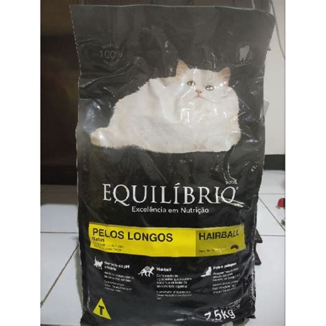 Jual Makanan Kucing Equilibrio Long Hair 7 5kg Shopee Indonesia