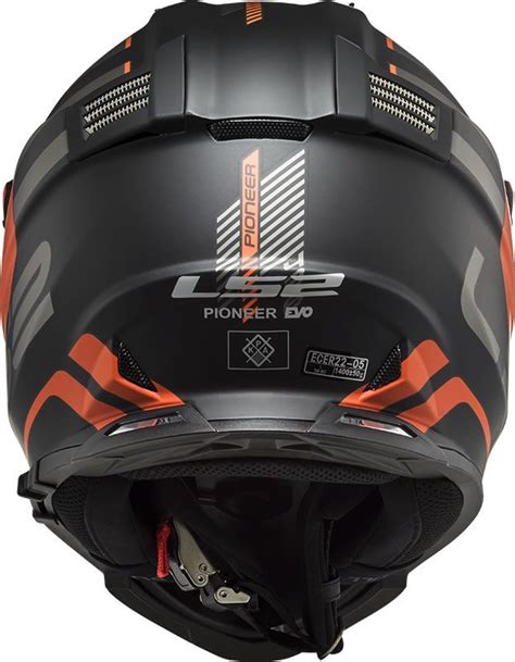 LS2 Pioneer Evo Adventurer Matt Black Orange With Reward Points And