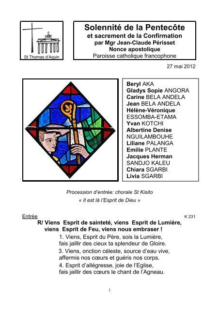 2ème dimanche de Carême C Paroisse Catholique Francophone