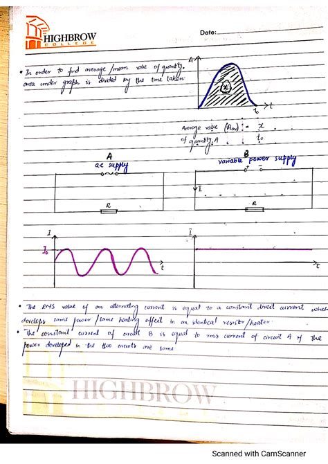 SOLUTION Alternating Currents Studypool