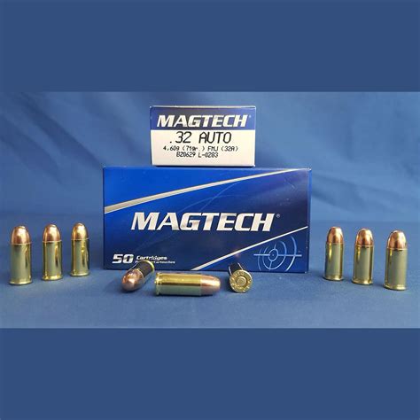 Magtech 7 65 Browning 32Auto FMJ 4 6g 71grs AGT Gun Trade