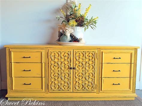 Before After Fun Yellow Dresser Yellow Furniture Yellow