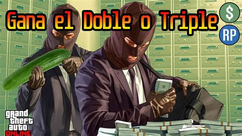 Consigue El Doble O Triple De Recompensas En Gta V Online Youtube