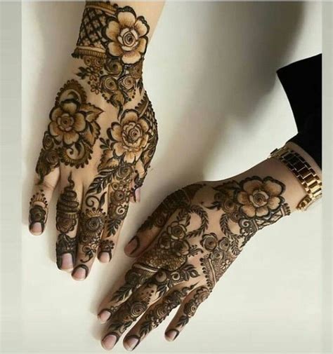 Beautiful Dubai Back Hand Mehndi Designs Mehndi Designs For