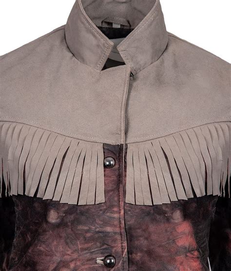 Maeve Wiley Jacket Sex Education Fringe Jacket