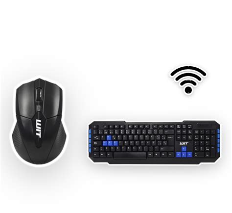 Combo Teclado Y Mouse Inalámbrico Tipo Gamer Luegopago