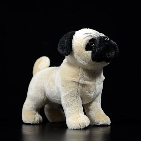 Pug Dog Soft Stuffed Plush Toy World Of Plushies