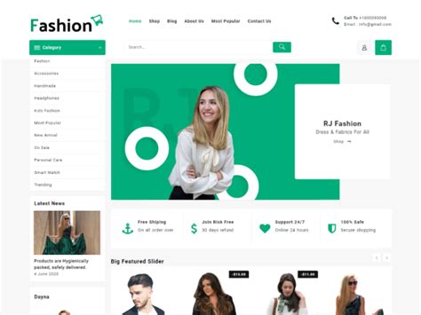 Free Th Hot Shop Wordpress Theme Download Blogwings