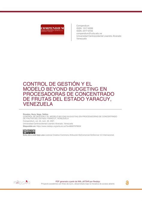 Pdf Control De Gesti N Y El Modelo Beyond Budgeting Dokumen Tips