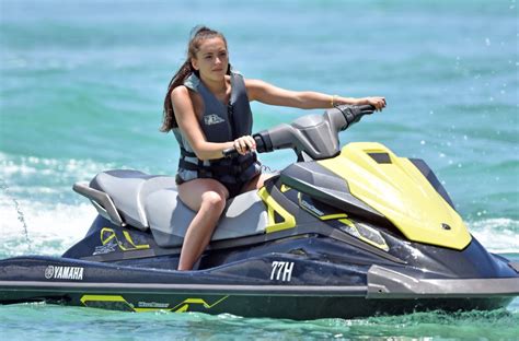 LUCIA LOI In Bikini At A Boat In Barbados 07 23 2018 HawtCelebs