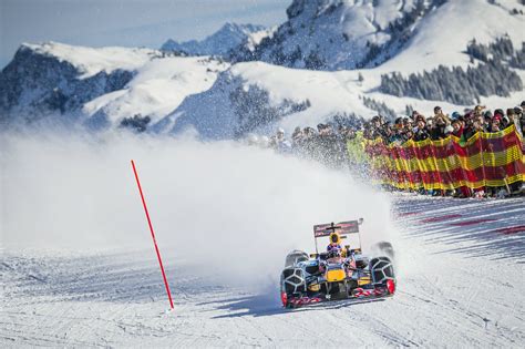 Red Bull Could Be Fined €30,000 for That Awesome F1 Snow Event - autoevolution