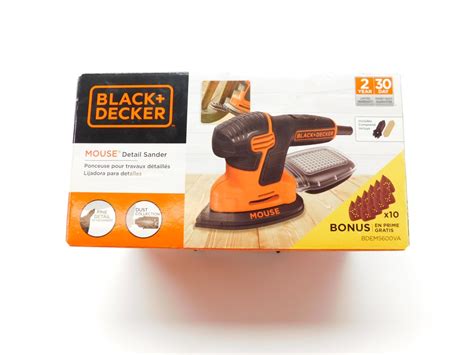 BLACK & DECKER BDEMS600VA Mouse Detail Sander Blk/Org | eBay