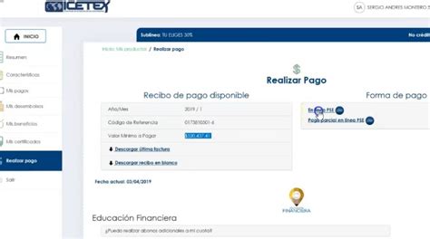 ¿cómo Pagar Icetex Con Tarjeta De Crédito Expertopagos