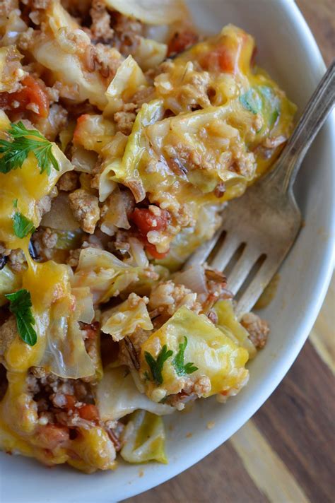 Easy Stuffed Cabbage Casserole Wonkywonderful