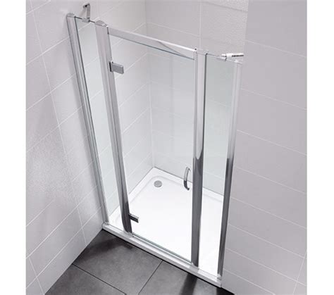 April Identiti2 900mm Semi Frameless Hinged Shower Door Ap9362s