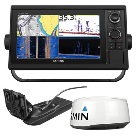 Garmin GPSMAP 1042xsv Chartplotter With GMR 18 HD GT52 TM Defender