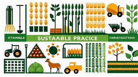 Premium Photo Sustainable Farming Practices