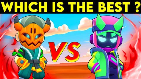 Brawl Stars Fang Skins Comparisons Fanguard Fang Vs Kabocha Fang