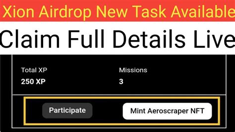 Xion Airdrop New Task Available Claim Full Details Live Xion