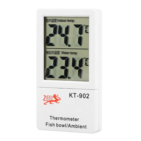 Aquarium Thermometer LCD Digital Aquarium Thermometer Fish Tank Water