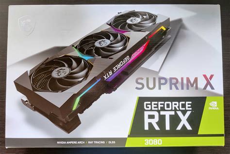 Msi Geforce Rtx 3080 Suprim X Lhr 10gb Gddr6x Używany Kraków Grzegórzki • Olx Pl