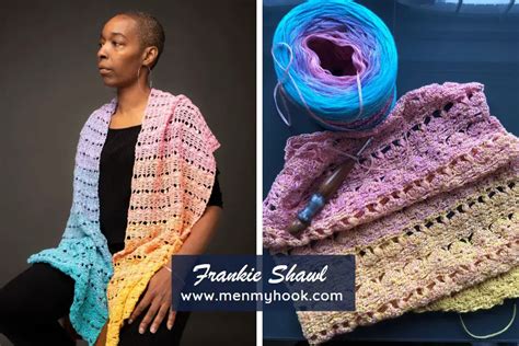 Easy Crochet Rectangular Shawl Pattern Frankie