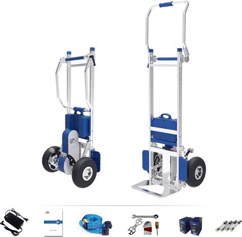 XSTO ZW7170G Motorized Portable Stair Climbing Hand Truck With 375LBS