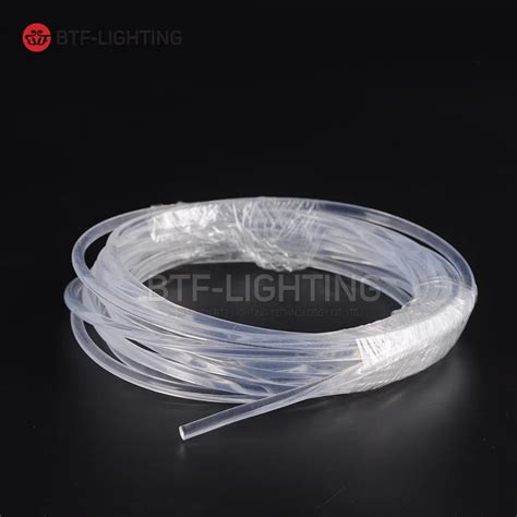 En gros 100 m rouleau 4 0mm Côté Lueur PMMA LED Fiber Optique Câble