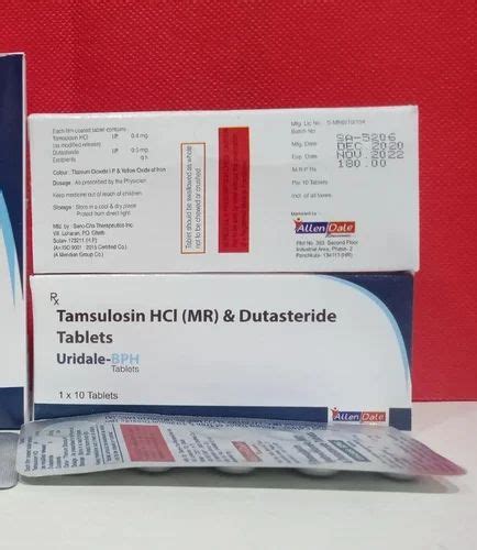 Tamsulosin HCL MR Dutasteride Tablets For Commerical Grade Standard