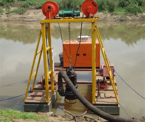 River Barges River Sand Mining Equipment Vertical Pump Dredger