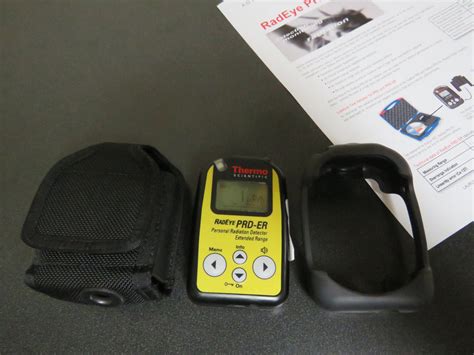 Thermo Radeye Prd Er High Sensitivity Personal Radiation Detector With