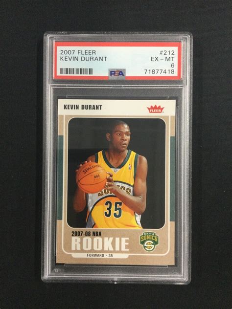 Fleer Kevin Durant Rc For Sale Online Ebay