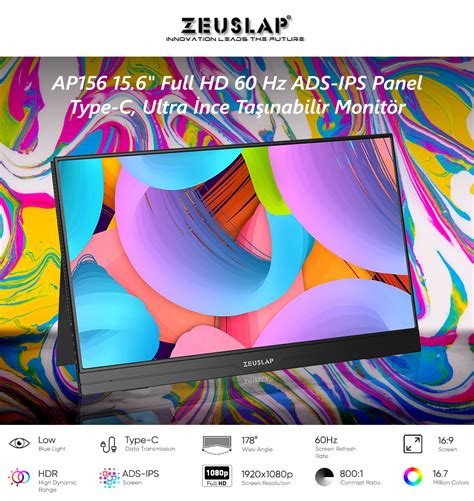 Zeuslap Ap X Hz Fhd Ads Ips Panel Fiyat