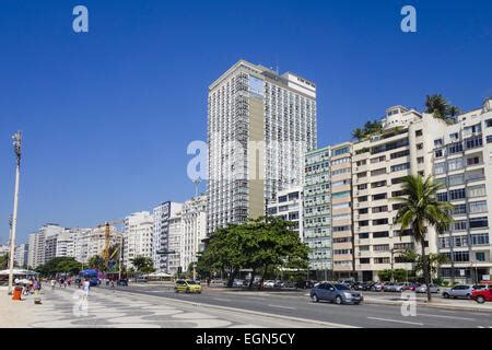 Rio Othon Palace hotel Copacabana beach Rio de Janeiro Brazil Stock ...