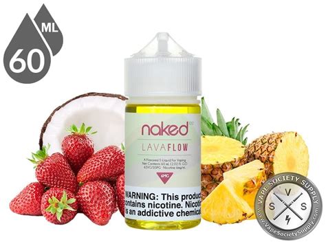 Lava Flow Naked Ml Vape Society Supplies