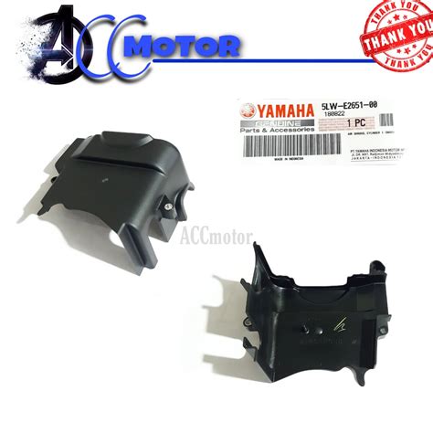 5LW E2651 00 Cover Tutup Blok Mesin Cylinder Kiri Mio Mio Sporty Mio