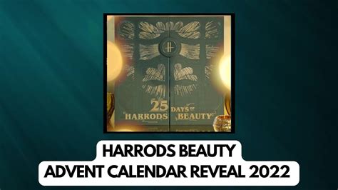 Harrods Beauty Advent Calendar Reveal Physiotherapy Clinic Wokingham