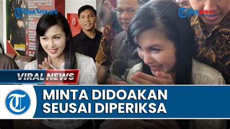 Tak Banyak Bicara Seusai Diperiksa Sandra Dewi Minta Doa Dan