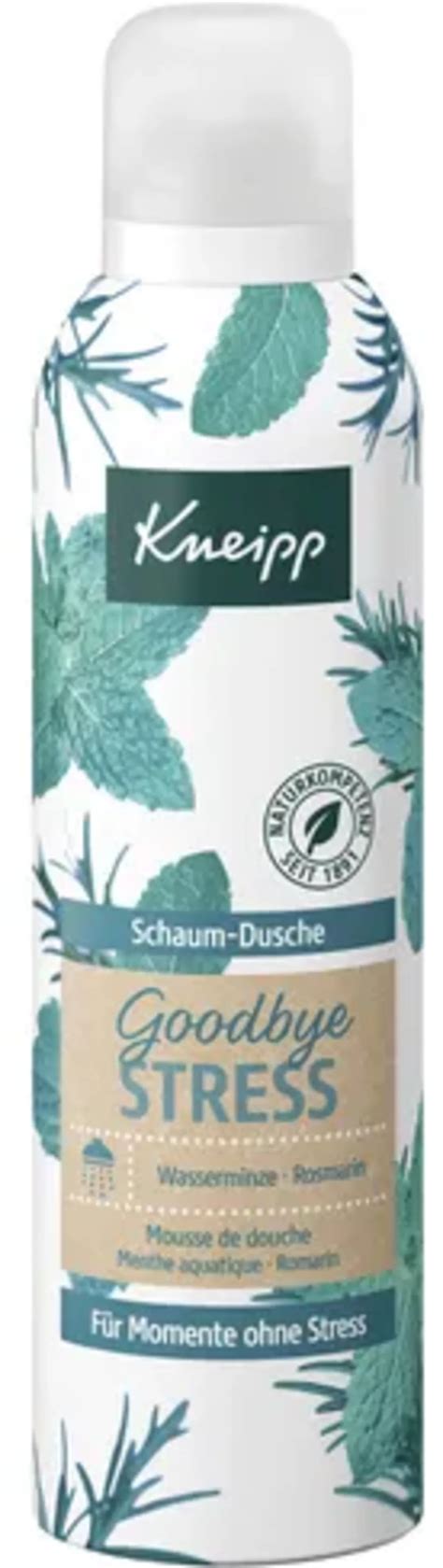 Mousse De Douche Goodbye Stress 200 Ml Kneipp Boutique En Ligne