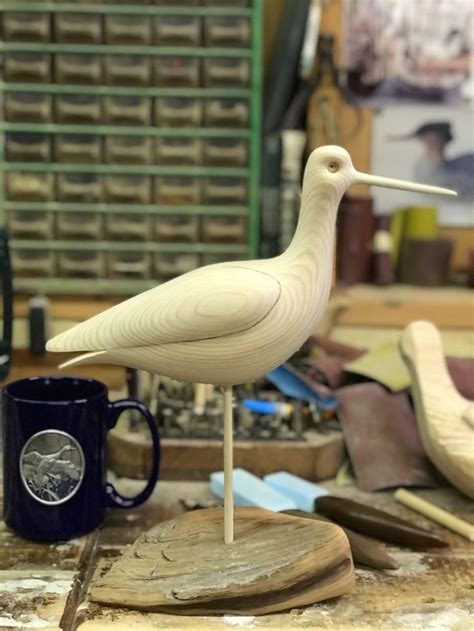 Mark Daisey Yellowleg Shorebird Decoy Decoy Carving Bird Carving