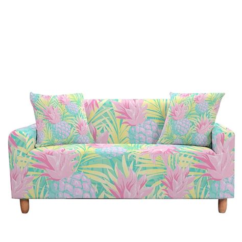 Slipcovers Sofa Cover For Living Room Pineapple Sectional Stretch Couch