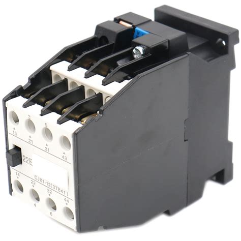 Baomain AC Contactor CJX1 12 22 3 Pole 2NO 2NC 660V 20A Coil 220V