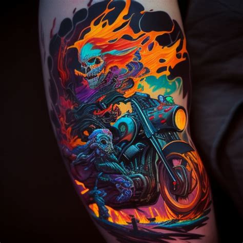 56 Ghost Rider Tattoo Ideas TattooClue