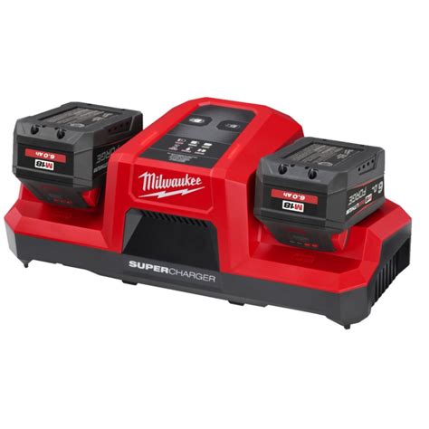 Super Chargeur Double 18V Milwaukee Pour Batterie FORGE Reservoir TP