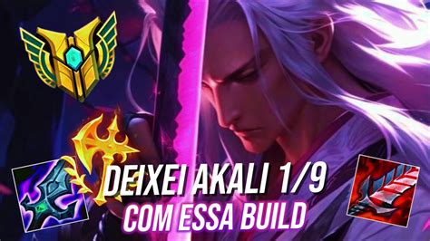 Como Um Mono Yone Builda Contra Akali Lol Wild Rift Youtube