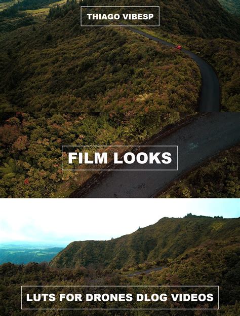 Film Tones Drone LUTs Dji Drones Dlog Videos Best LUTs For BMPCC